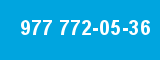 977 772-05-36